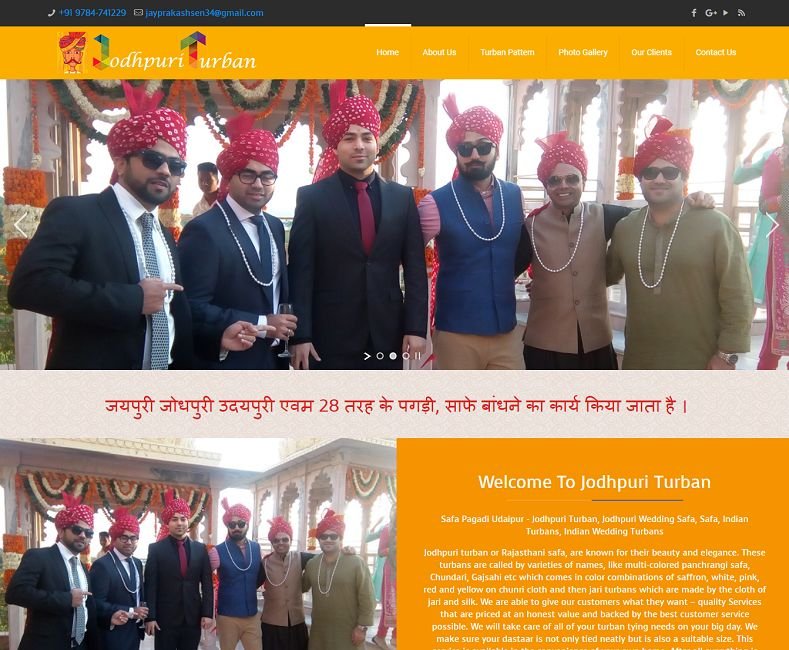 Turban Tying Traditional Services Web Design India S